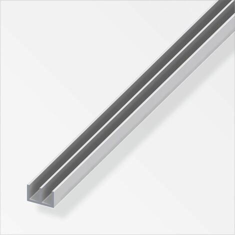 alfer Doppel-U-Profil 10 x 6 x 1000 mm U Schiene Profile