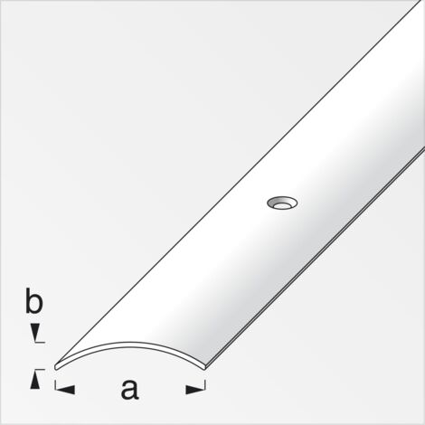 alfer Übergangsprofil 40 x 5 x 1000 mm Profile Übergangsleiste Übergangsschiene