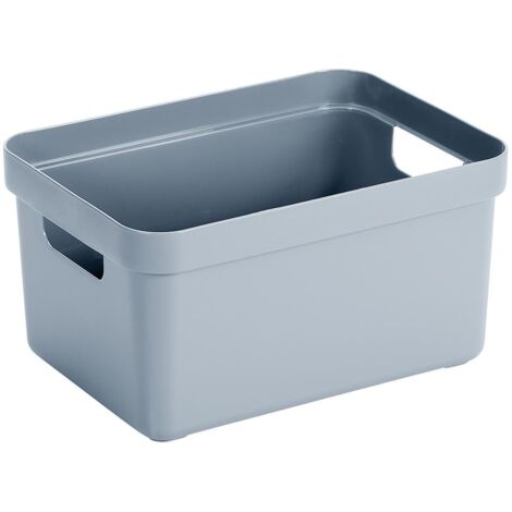 Sunware Aufbewahrungsbox Sigma Home 13 L blaugrau Boxen, Körbchen & Kisten