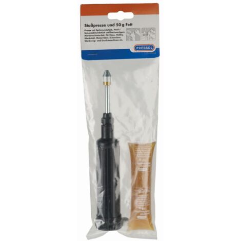 PRESSOL Stoßpresse Volumen 65ml mit Fettkissen 50g Schmiermittel & Reiniger