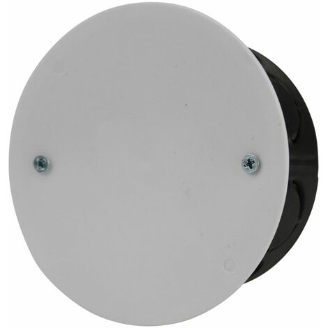 UP-Abzweigdose mit Deckel 40mm schwarz/ weiß Schalterdosen & Abzweigdosen