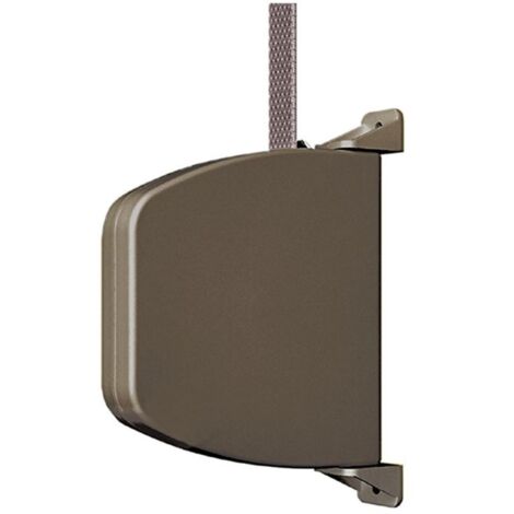 SCHELLENBERG Aufschraubwickler Mini Braun Schwenkbar