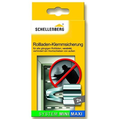 Schellenberg Rollladen-Klemmsicherung silber Rolladen & Zubehör (1/5)