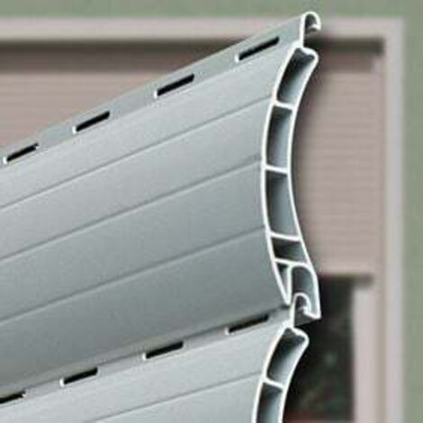 Schellenberg Rollladenprofil für System Maxi 120 x 5,2 cm grau Rolladen & Zubehör