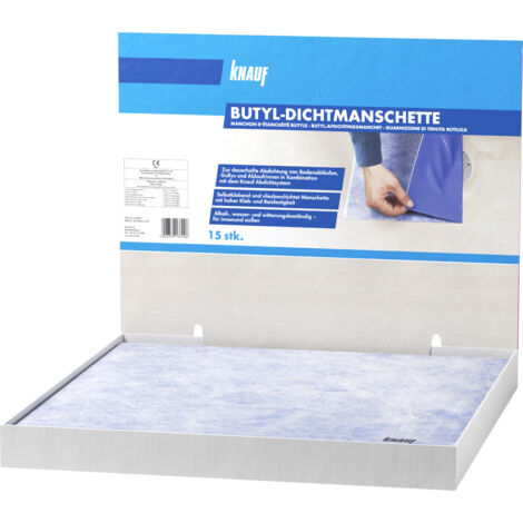 Knauf Butyl-Dichtmanschette 37 x 37 cm Dichtbänder