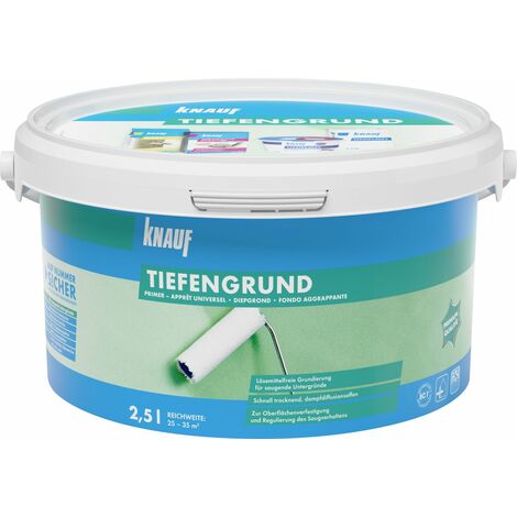 Knauf Tiefengrund 2,5 l Grundierung & Imprägnierung