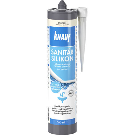 Knauf Sanitär-Silicon Siliconfuge anemone 300 ml