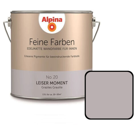 Alpina Feine Farbe No 20 2,5 l Graziles Graulila Leiser Moment