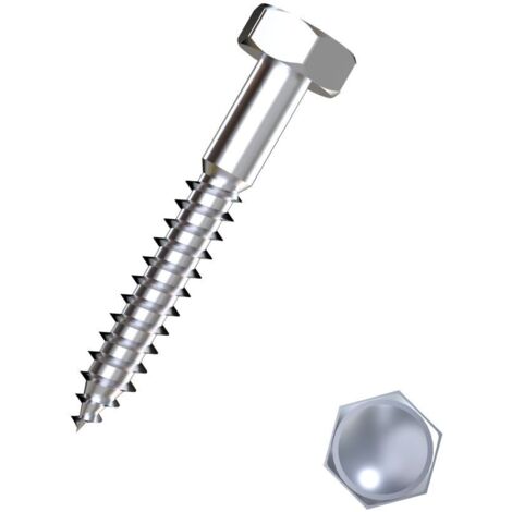 SENDILI 20 St/ück Blechschrauben M6*14mm Silber M6 Langlebig Holzschrauben Spanplattenschrauben Kreuzschrauben aus Edelstahl