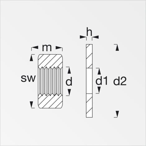 Mbsomnus Unterlegscheiben Set M12 - 30 Stück Beilagscheiben Für Schrauben & Muttern | DIN125 Standard