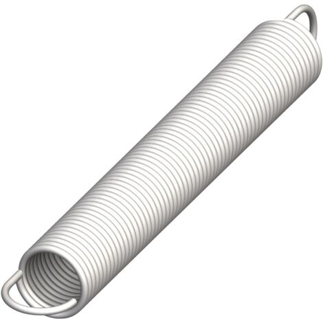 alfer Zugfedern 17,2 x 70,8 x 1,25 mm Feder Druckfeder Stahlfeder Spannfeder