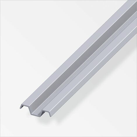 alfer Spundwand-Profil 31,4 x 8,4 x 1000 mm Aluminium Wandprofil