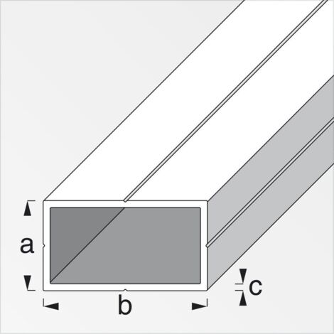 Stahl Rechteckrohr 50x30x3mm 1000mm | 1000 mm | 50x30x3 mm | SRR120-1