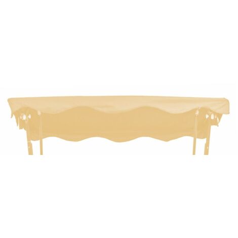 GO-DE Hollywoodschaukel Dachauflage beige Auflagen & Hussen