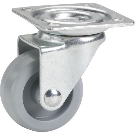 Bockrolle 30 x 15 mm   Möbelrollen 