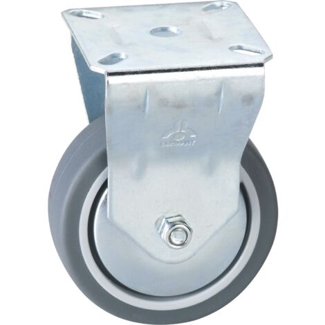 Bockrolle 75 x 25 mm, Tragkr. 50 kg Möbelrollen (1/2)