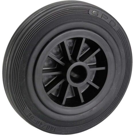 Dörner & Helmer Transportgeräterollen Rad 125 x 37 mm Traglast 80 kg Ersatzräder