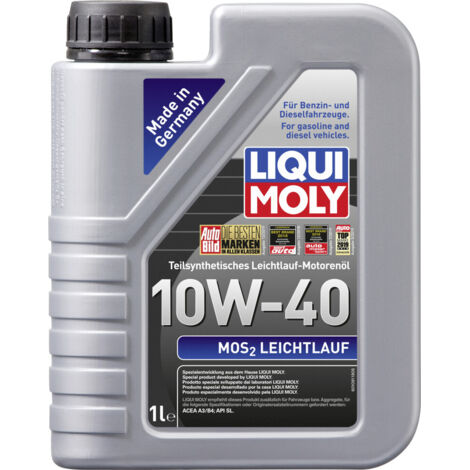 Liqui Moly Motoröl MoS2 Leichtlauf 10W-40 1 L Motoröle