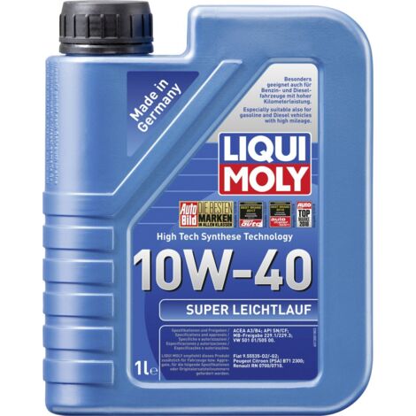 Liqui Moly Motoröl Super Leichtlauf 10W-40 1 L Motoröle