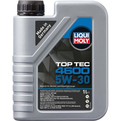 Liqui Moly Motoröl Top Tec 4600 SAE 5W-30 1 L Motoröle (1/3)