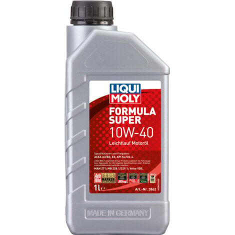 Liqui Moly Motoröl Formula Super 10W-40 1 l Öl Motoröle Motorenöle Motorenöl