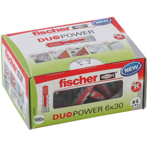 FISCHER Universaldübel Duopower 6x30 LD (100 Stk)