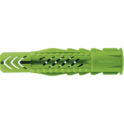 Fischer 40x Universaldübel GREEN UX 6X35 R mit Rand - 518885