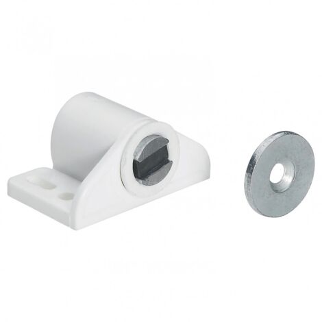 Hettich Magnetschnäpper 27 x 18 x 33 mm weiß 2-3 kg - 2 Stück Möbelbeschläge