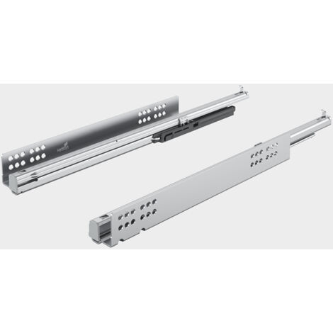 Hettich Quadro V6 ,Vollauszug, Silent System, 400 mm, 30 kg, 1 Set, Links und Rechts