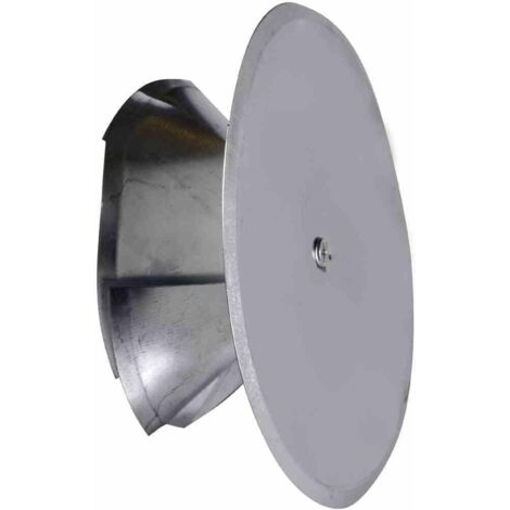 FireFix Kaminlochdeckel Ø 160 mm mit Isolierung Kamin Lochdeckel Kaminverschluss