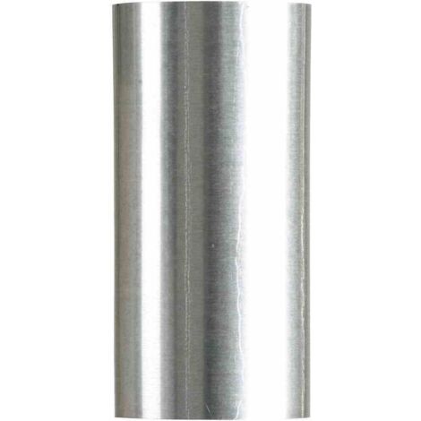 FireFix Ofenrohr Ø 100 mm 25 cm feueraluminiert Rohr Ofen Kamin Kaminrohr