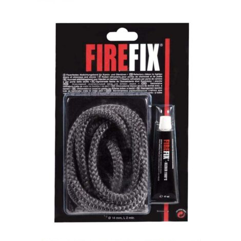 Firefix Keramikkordel Ø 14 mm 200 cm Kaminzubehör Ofendichtung