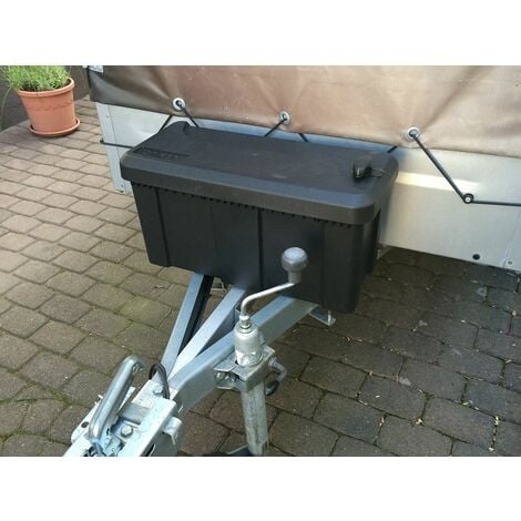 Deichselbox/Staubox für Pkw Anhänger zum Transport von Werkzeugen