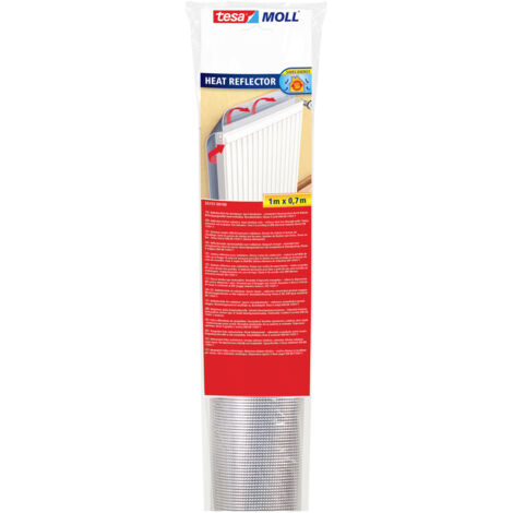 tesa Insulation Reflektorfolie für Heizkörper Heat Reflect 1 x 0,7 m Heizungsfolie (1/5)