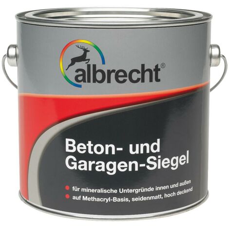Albrecht Beton- und Garagen-Siegel 2,5 l kieselgrau RAL 7032 Betonsiegel