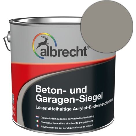 Albrecht Beton- und Garagen-Siegel 2,5 l steingrau RAL 7030 Betonsiegel
