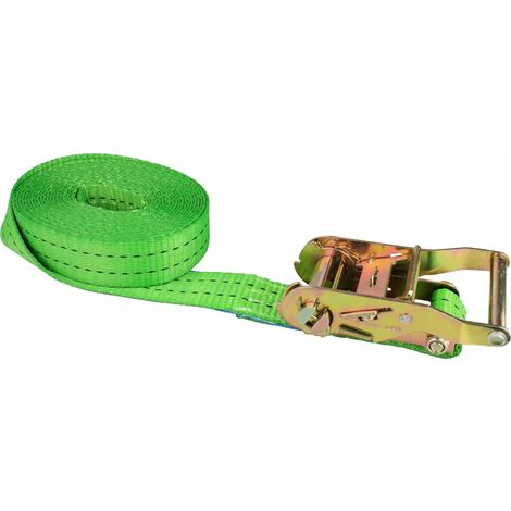 Conacord Zurrgurt-Spanngurt 35 mm x 6 m grün mit Ratsche Spanngurt