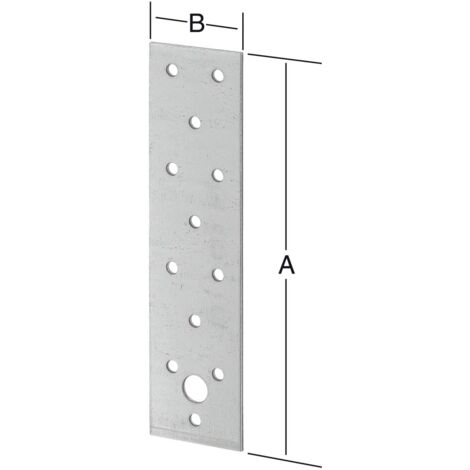 10x PP23 Lochplatten Holzverbinder Nagelplatten Flachverbinder