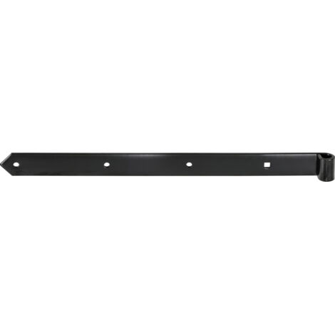 Vormann Ladenbänder halbschwer schwarz 400 x 37 x 13 mm Ladenband