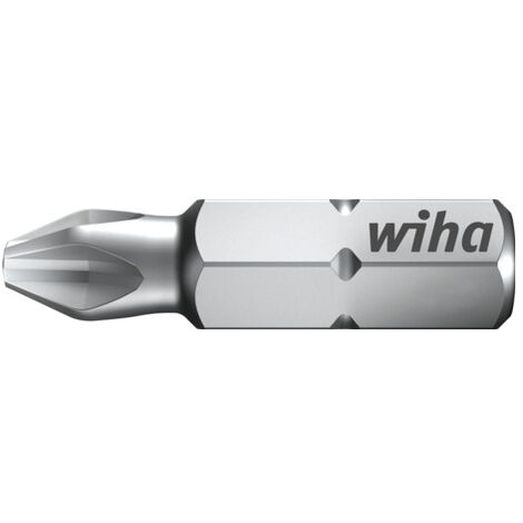 Wiha Bit Set Standard 25 mm Phillips (PH1) 3-tlg. 1/4" in Box (07855)