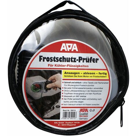 APA Frostschutzprüfer PROFI für Kühlerflüssigkeit Frostschutztester