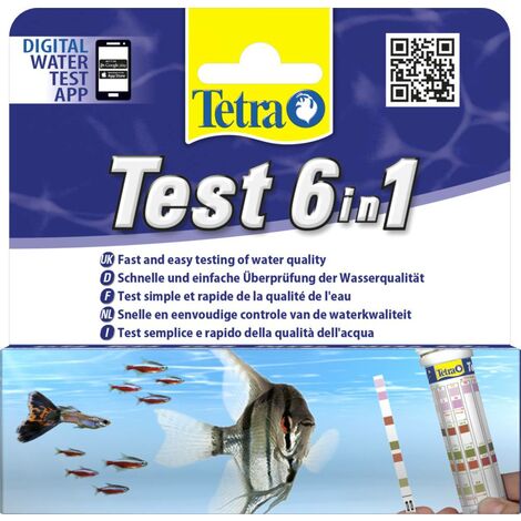 Tetra Wassertest 6 in 1 Wasserpflege