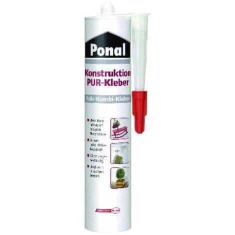 Ponal Konstruktions PUR-Kleber Holz-Kombi-Kleber 530 g (1/5)