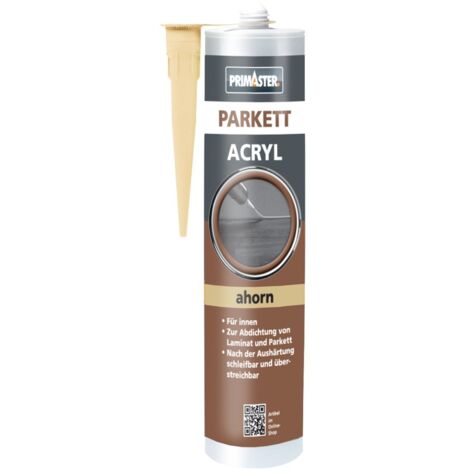 Primaster Parkett-Acryl Ahorn 300ml Parkettfugendicht Fugendichtmasse Schleifbar (1/2)