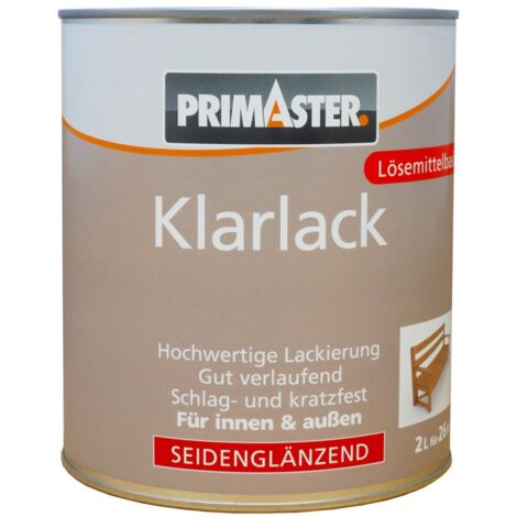 Lufttrocknender Tonlack 200ml - Klarlack Für Modelliermasse & Bastelarbeiten