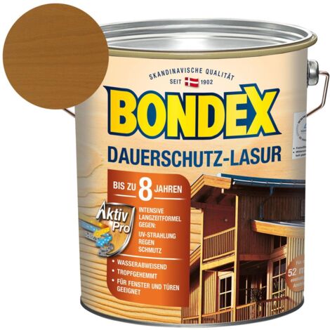 Bondex Dauerschutz-Lasur Eiche Hell 4,00 l - 329928