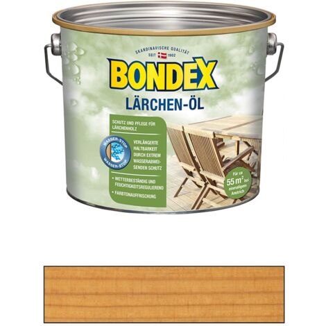 Bondex Lärchen Öl 2,5 l, lärche Lärchenöl Holzpflege Holzschutz