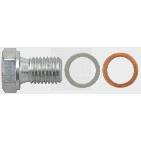 SW-Stahl Oil Drain Plug Screw M20 X 1.5 With Aluminium Gasket - 03025L Sump Plug For Engine Oil Change
