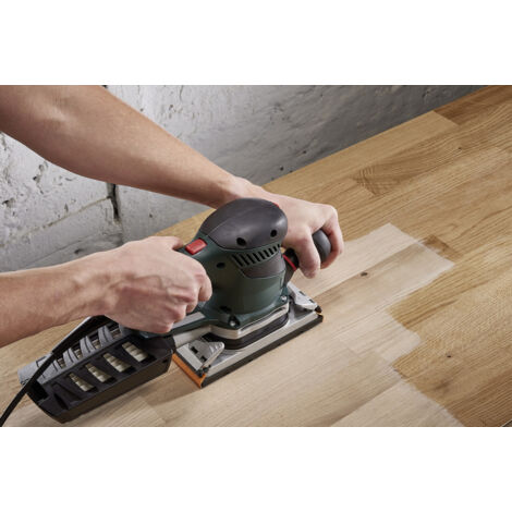 Wolfcraft Schleifstreifen 93x185 Mm – Körnung 80 Für Lack & Farbe, Hohe Standzeit, Klett, Gelocht