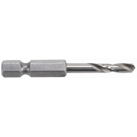 Wolfcraft Metallbohrer HSS geschliffen Sechskant-Schaft 7258000 Ø 4 mm Metallbohrer (1/3)